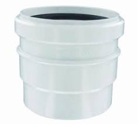 Переходник Geberit из ПВХ: d=90мм, d1=100мм, d2=94мм, Альпийский белый  359.144.11.1